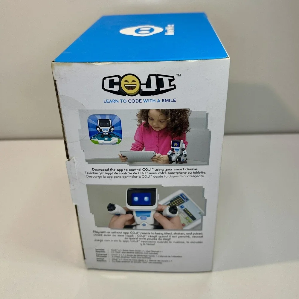 WowWee COJI The Coding Smart Robot Bluetooth Learn to Code with A Smile S.T.E.M